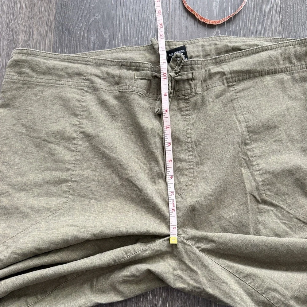 PrAna Mens Green Hemp Blend Drawstring Pants XL  Casual Lounge Gorpcore Hiking